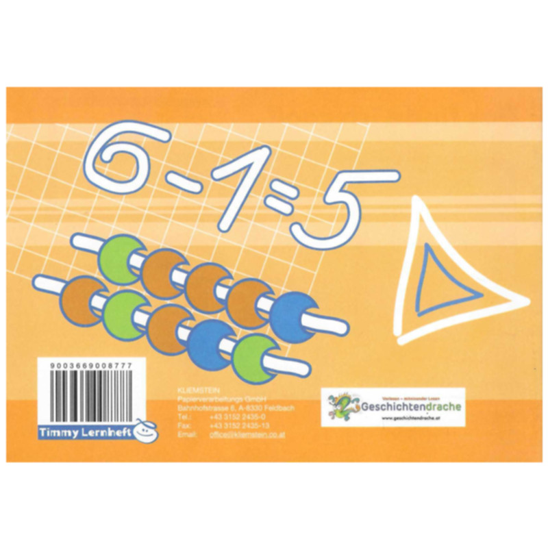 Timmy Lernhefte Rechnen Lernen 2 A5 quer 20 Blatt Lernhilfe Volksschule